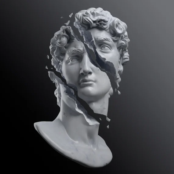 escultura rota