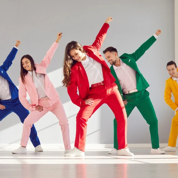 grupo baile colores