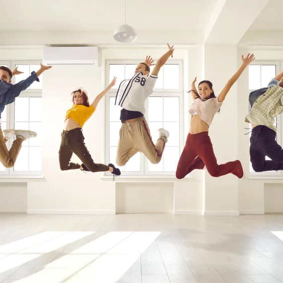 grupo baile salto