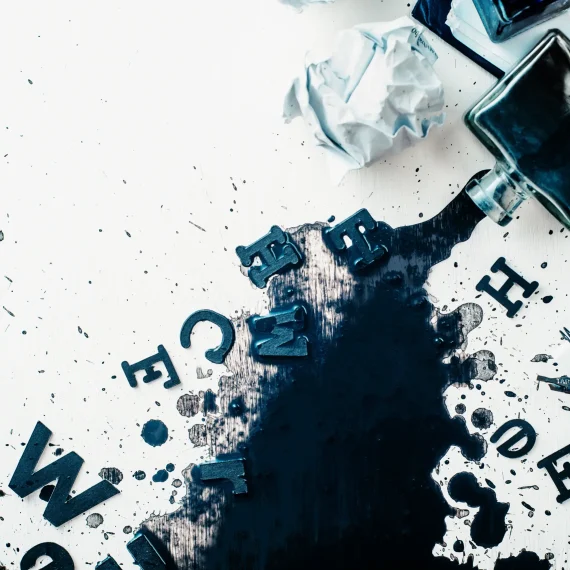 letras y tinta