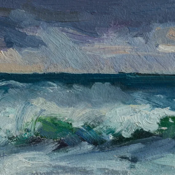 pintura mar
